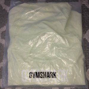Gymshark Flex Sports Long Sleeve Crop Top- Light Green Marl